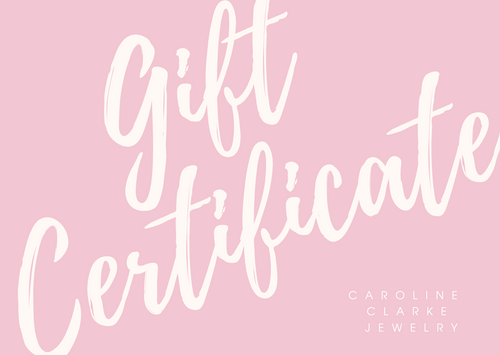 Caroline Clarke Jewelry Gift Card