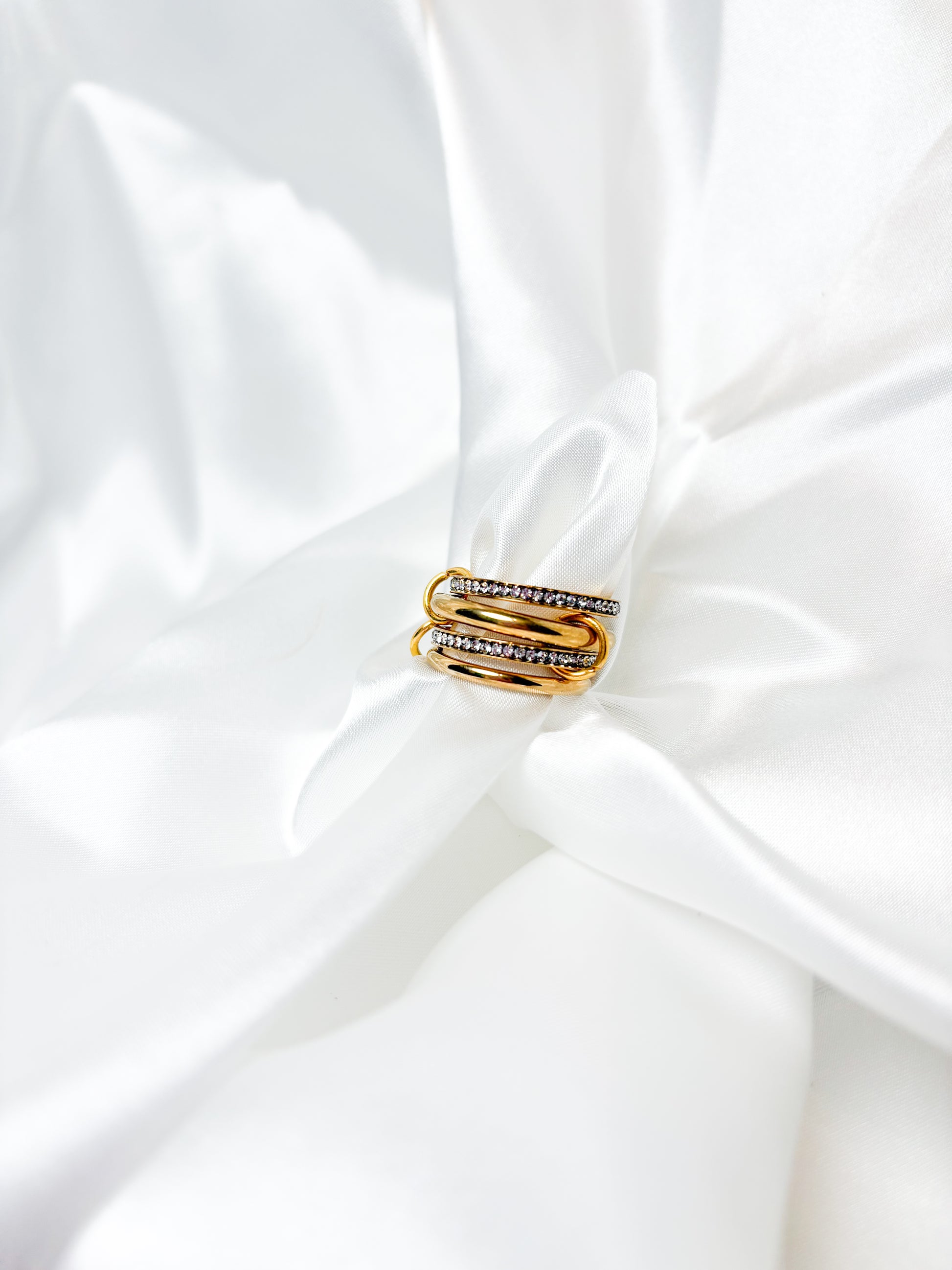 The Aurora Stacked Ring