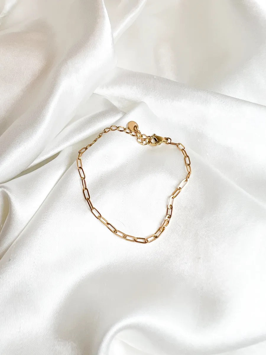 The Mini Paper Clip Bracelet