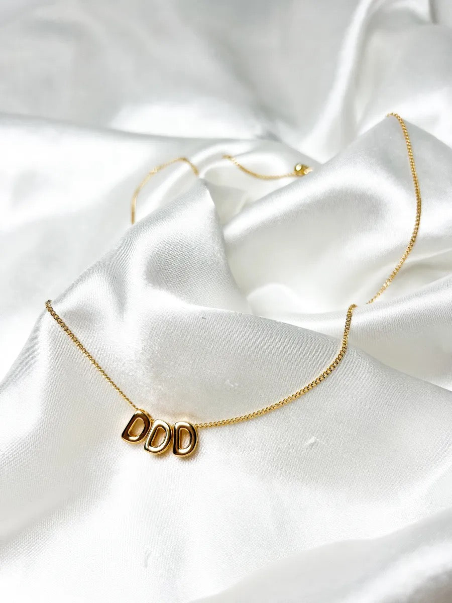 The Tri Delta Bubble Necklace