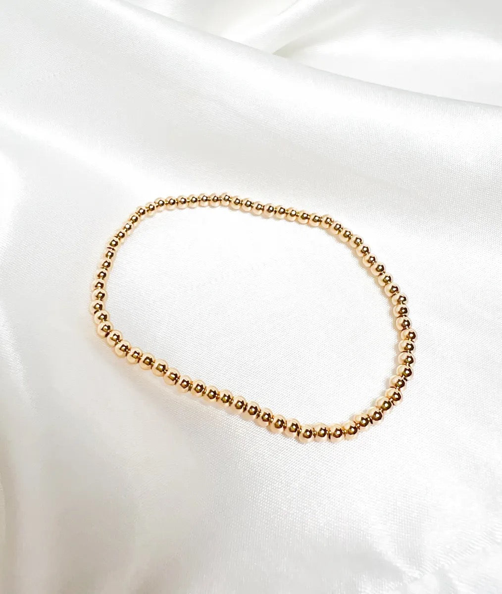 Gold Beaded Bracelets
