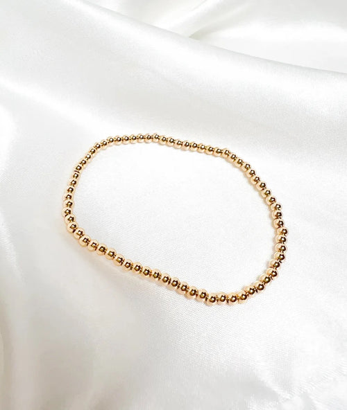 Gold Beaded Bracelets