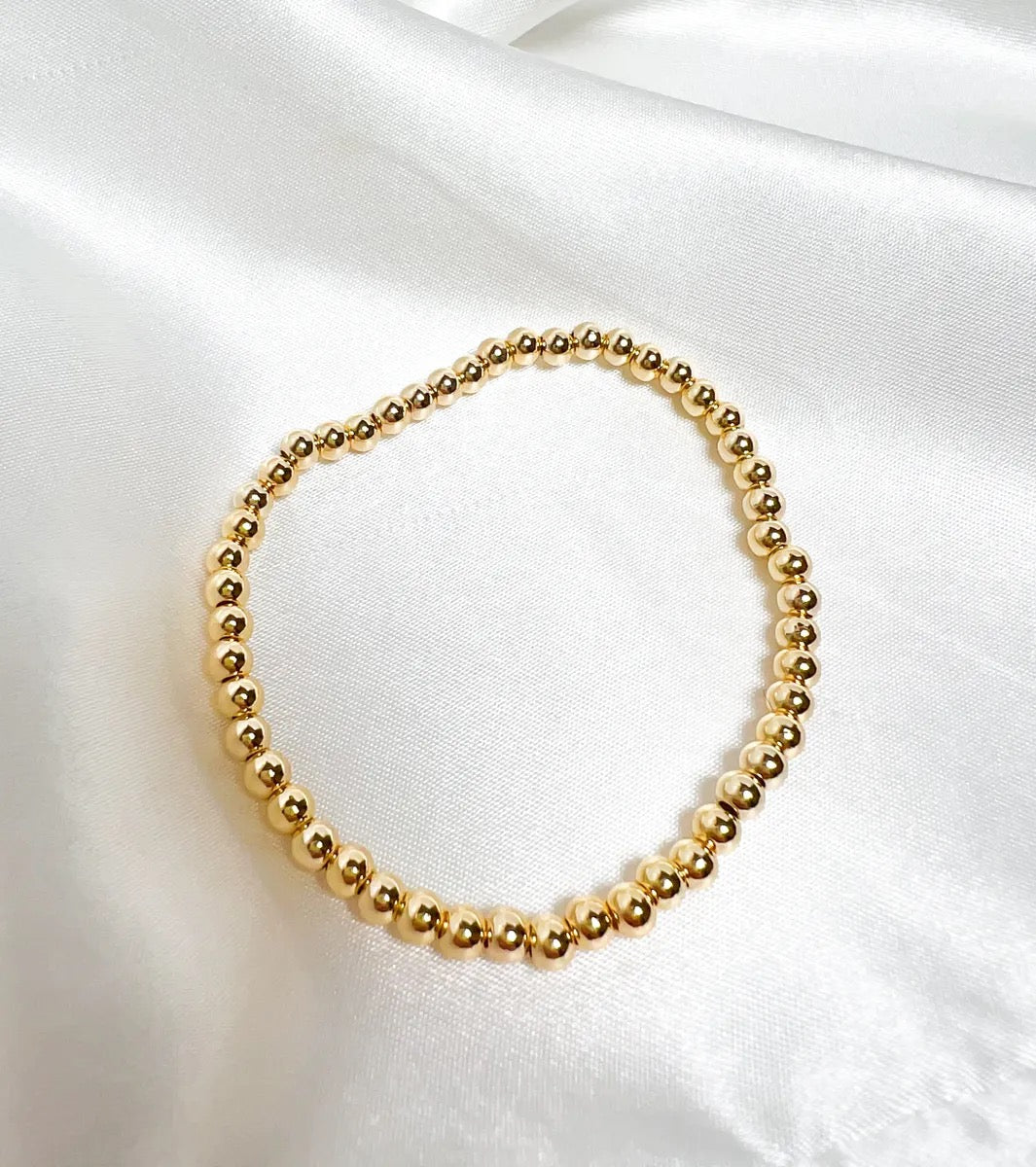 Gold Beaded Bracelets