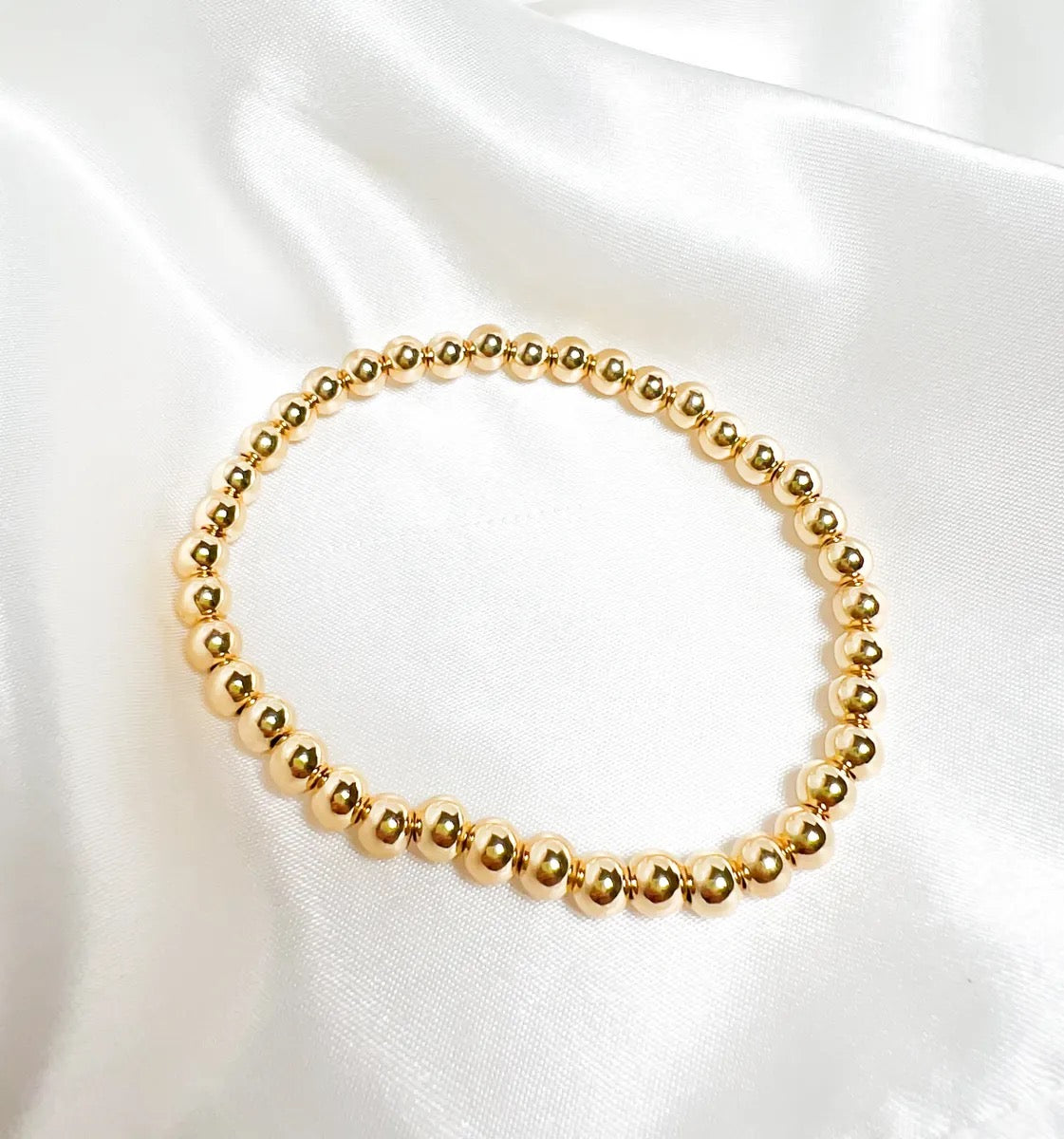 Gold Beaded Bracelets